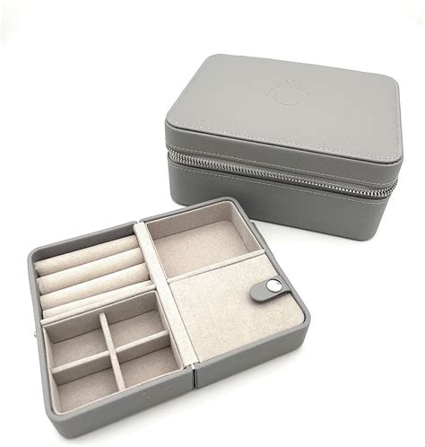 used portable metal pandora box|pandora grey medium jewellery box.